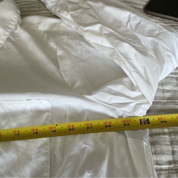 Torrid | Poplin Collared Shirt Bright White sz 1x - Picture 13 of 16